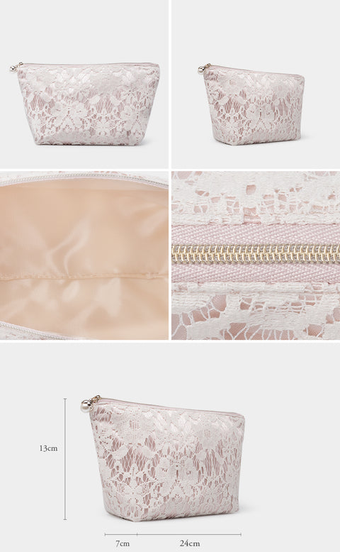 Lace Cosmetic Bag - CBO034
