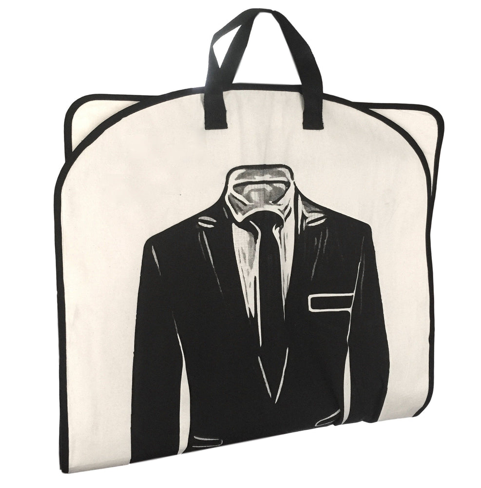 
                  
                    CUSTOM Men's Suit Garment Bag with Pocket, Cream
                  
                