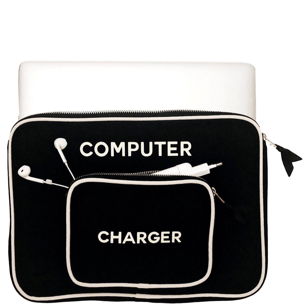 
                  
                    CUSTOM Laptop Sleeve Case with Charger Pocket Large, Black
                  
                