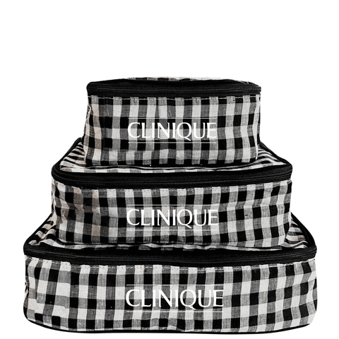 CUSTOM Personalized Packing Cubes Linen – 3 pcs